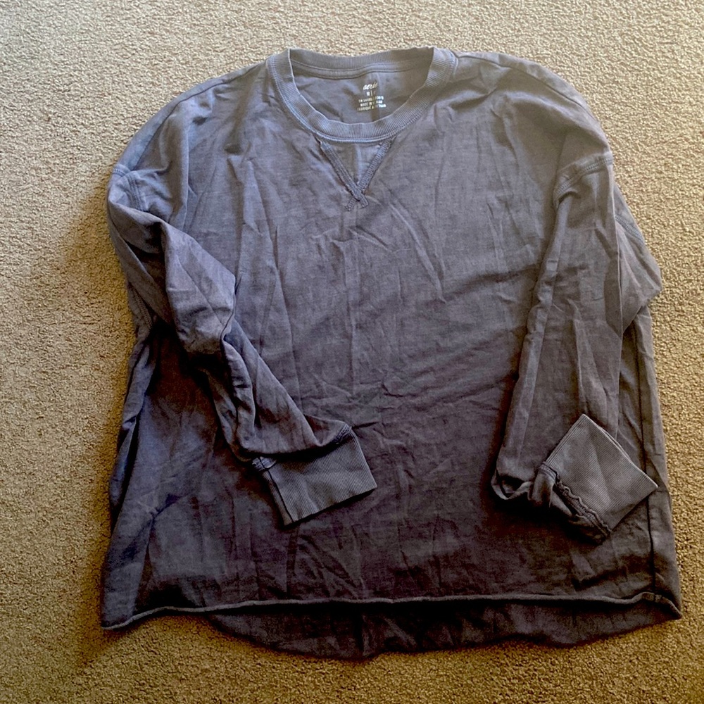 Aerie Charcoal Gray Hoodie